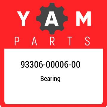 93306-00006-00 Yamaha Bearing 933060000600, New Genuine OEM Part