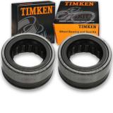 Timken Rear Wheel Bearing & Seal Kit for 1981-1994 Dodge B250 Pair Left da